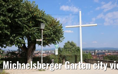 Michaelsberger Garten city view Bamberg 09.09.2021