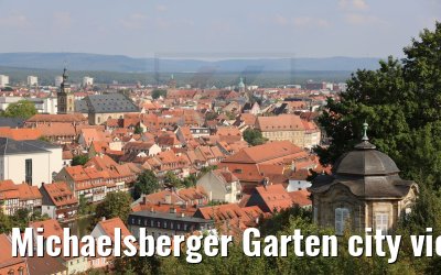 Michaelsberger Garten city view Bamberg 09.09.2021