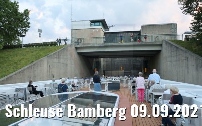 Schleuse Bamberg 09.09.2021