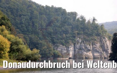 Donaudurchbruch bei Weltenburg 11.09.2021