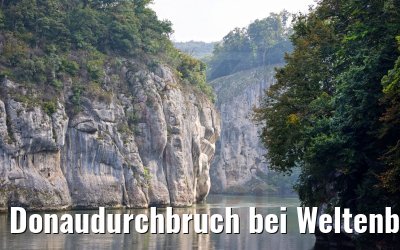Donaudurchbruch bei Weltenburg 11.09.2021