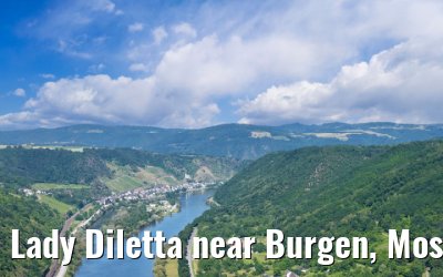 Lady Diletta near Burgen, Mosel 11.06.2025
