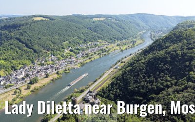 Lady Diletta near Burgen, Mosel 11.06.2025