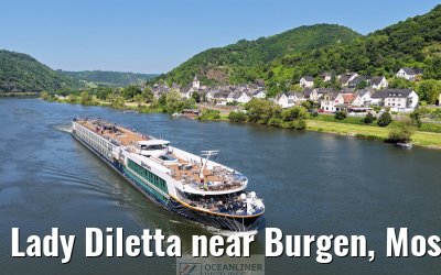 Lady Diletta near Burgen, Mosel 11.06.2025