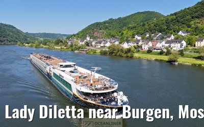 Lady Diletta near Burgen, Mosel 11.06.2025