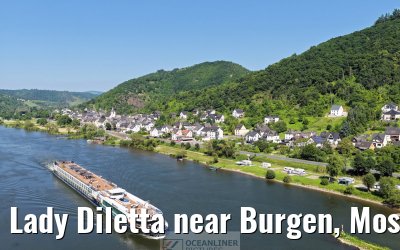 Lady Diletta near Burgen, Mosel 11.06.2025