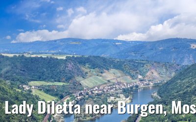 Lady Diletta near Burgen, Mosel 11.06.2025