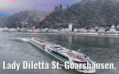 Lady Diletta St. Goarshausen, Burg Katz 17.12.2022