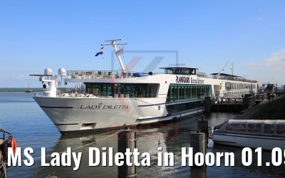 MS Lady Diletta in Hoorn 01.09.2020
