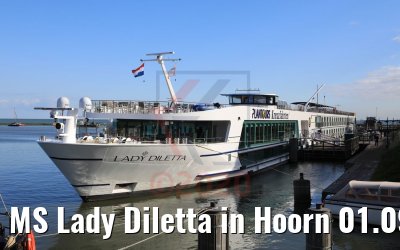 MS Lady Diletta in Hoorn 01.09.2020