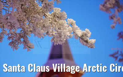 Santa Claus Village Arctic Circle 03.01.2025 Rovaniemi