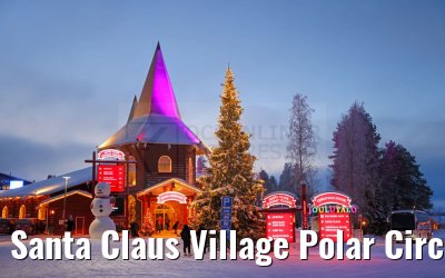Santa Claus Village Polar Circle Rovaniemi 23.12.2024