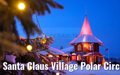 Santa Claus Village Polar Circle Rovaniemi 23.12.2024