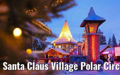 Santa Claus Village Polar Circle Rovaniemi 23.12.2024