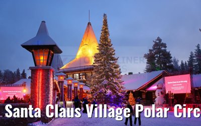 Santa Claus Village Polar Circle Rovaniemi 23.12.2024