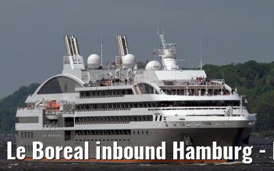 Le Boreal inbound Hamburg - May 12, 2012