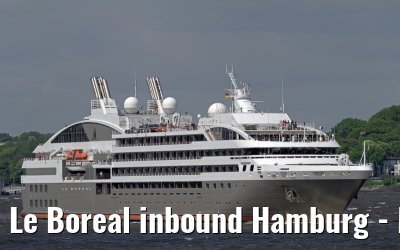 Le Boreal inbound Hamburg - May 12, 2012