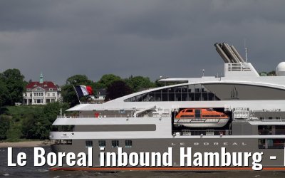 Le Boreal inbound Hamburg - May 12, 2012