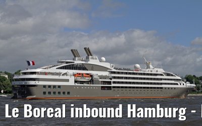 Le Boreal inbound Hamburg - May 12, 2012