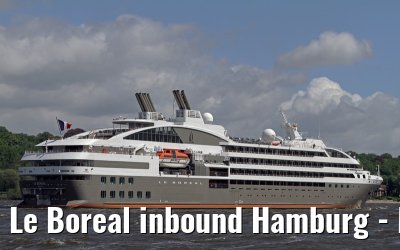 Le Boreal inbound Hamburg - May 12, 2012