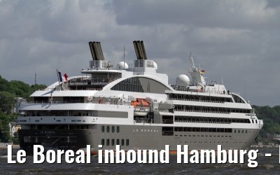 Le Boreal inbound Hamburg - May 12, 2012