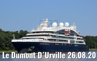 Le Dumont D´Urville 26.08.2019 NOK K. Kaulfuss