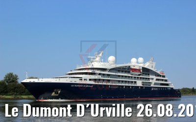 Le Dumont D´Urville 26.08.2019 NOK K. Kaulfuss
