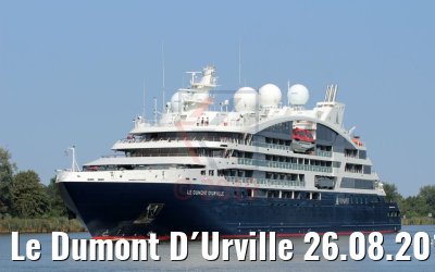 Le Dumont D´Urville 26.08.2019 NOK K. Kaulfuss