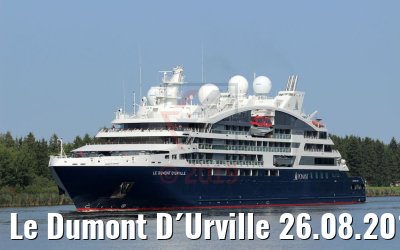 Le Dumont D´Urville 26.08.2019 NOK K. Kaulfuss