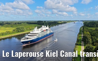 Le Laperouse Kiel Canal transit 23.08.2025
