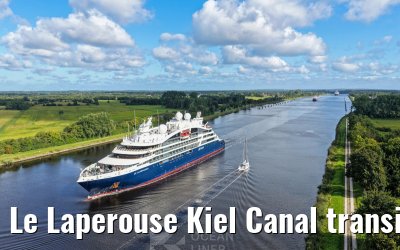 Le Laperouse Kiel Canal transit 23.08.2025