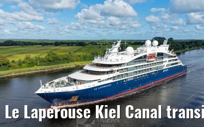 Le Laperouse Kiel Canal transit 23.08.2025