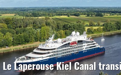 Le Laperouse Kiel Canal transit 23.08.2025