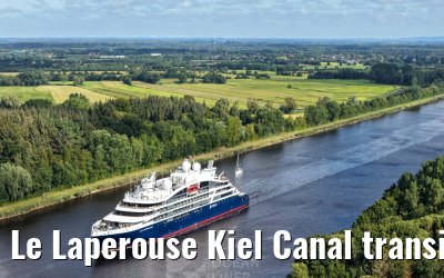 Le Laperouse Kiel Canal transit 23.08.2025