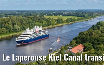 Le Laperouse Kiel Canal transit 23.08.2025