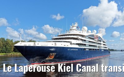 Le Laperouse Kiel Canal transit 23.08.2025