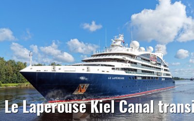 Le Laperouse Kiel Canal transit 23.08.2025