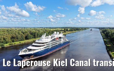 Le Laperouse Kiel Canal transit 23.08.2025