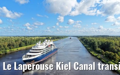 Le Laperouse Kiel Canal transit 23.08.2025