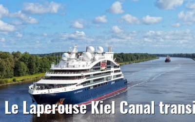 Le Laperouse Kiel Canal transit 23.08.2025