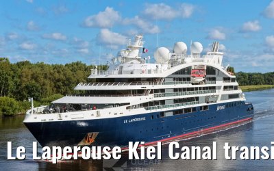 Le Laperouse Kiel Canal transit 23.08.2025