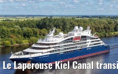 Le Laperouse Kiel Canal transit 23.08.2025