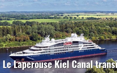 Le Laperouse Kiel Canal transit 23.08.2025