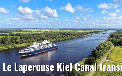 Le Laperouse Kiel Canal transit 23.08.2025