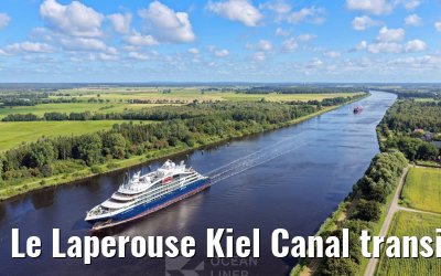 Le Laperouse Kiel Canal transit 23.08.2025