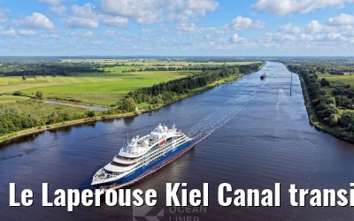 Le Laperouse Kiel Canal transit 23.08.2025