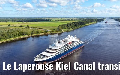 Le Laperouse Kiel Canal transit 23.08.2025