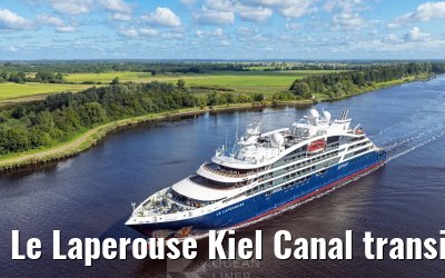Le Laperouse Kiel Canal transit 23.08.2025