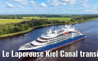 Le Laperouse Kiel Canal transit 23.08.2025