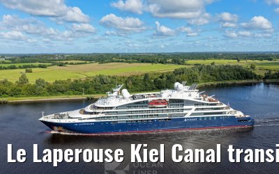 Le Laperouse Kiel Canal transit 23.08.2025